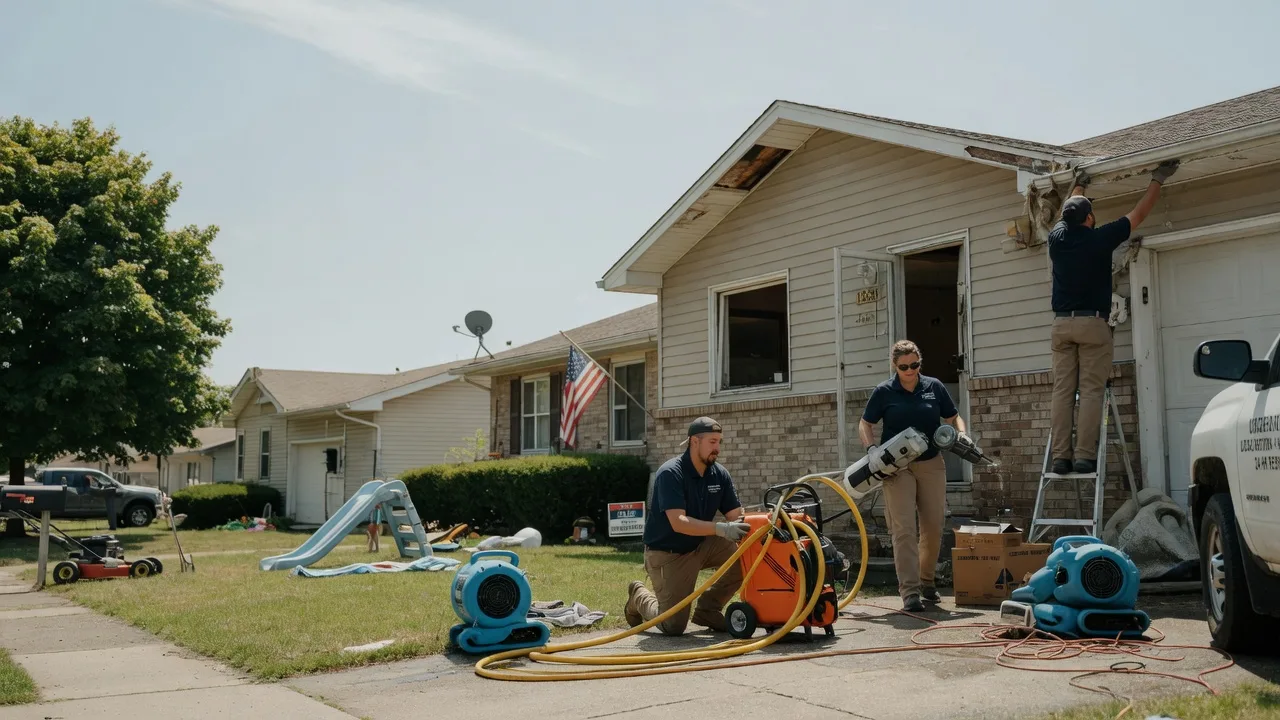 Water Damage Restoration in Plevna, KS near me